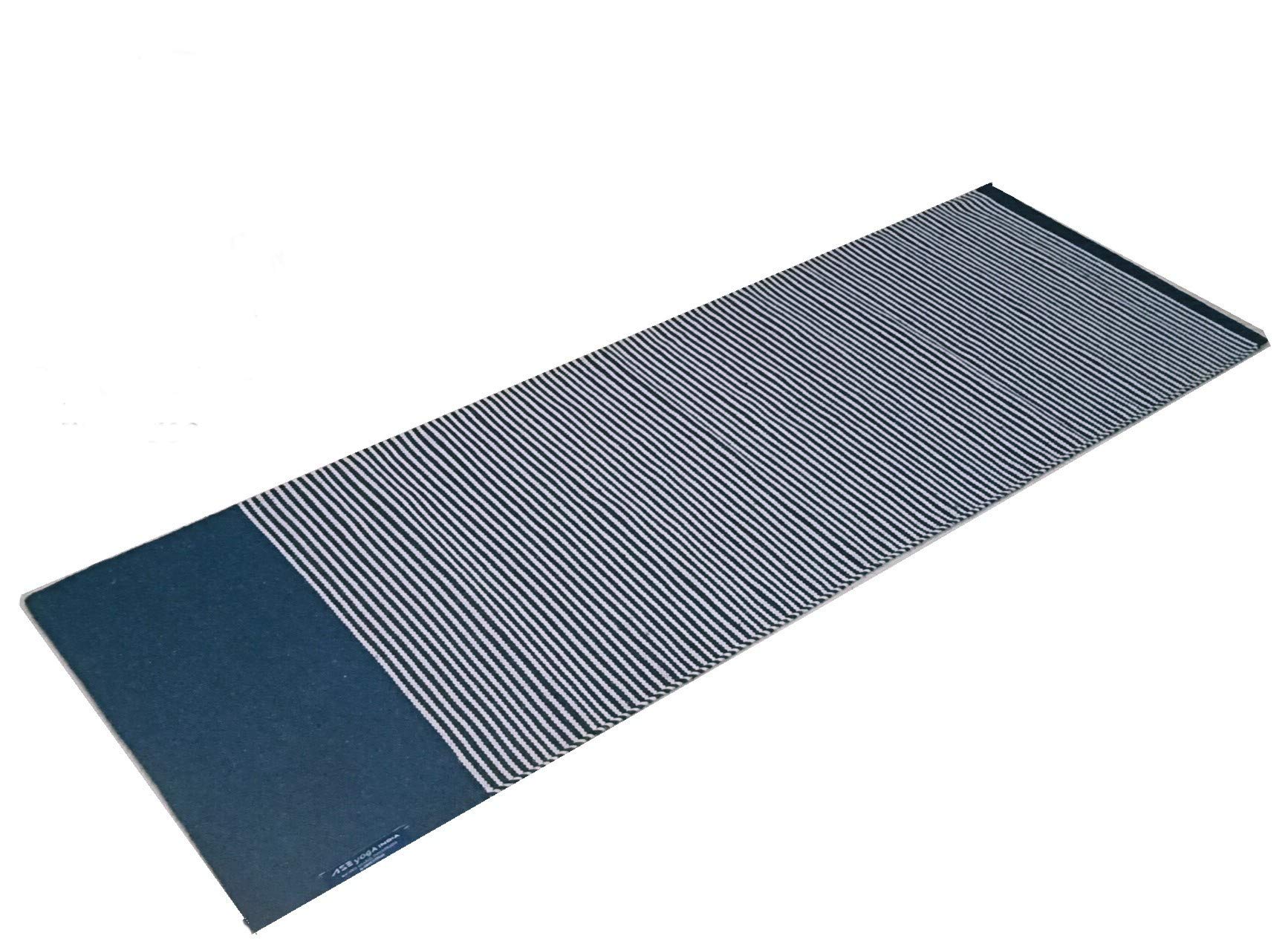 ASE YOGA INDIA 100% Cotton Yoga MAT Supreme Quality, Size- 61X183 cm (Handloom Product - Organic & ECO Friendly) … (B07WH66HR5) Amazon Price History, Amazon Price Tracker