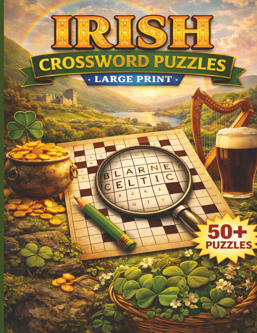Irish Crossword Puzzles Large Print