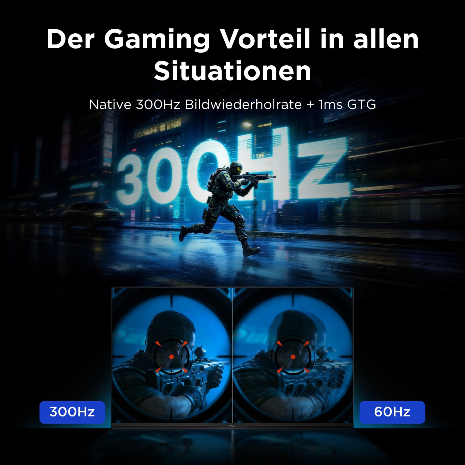 Tcl Gaming Monitor QD-Mini-LED64 25 Zoll – Bild 4
