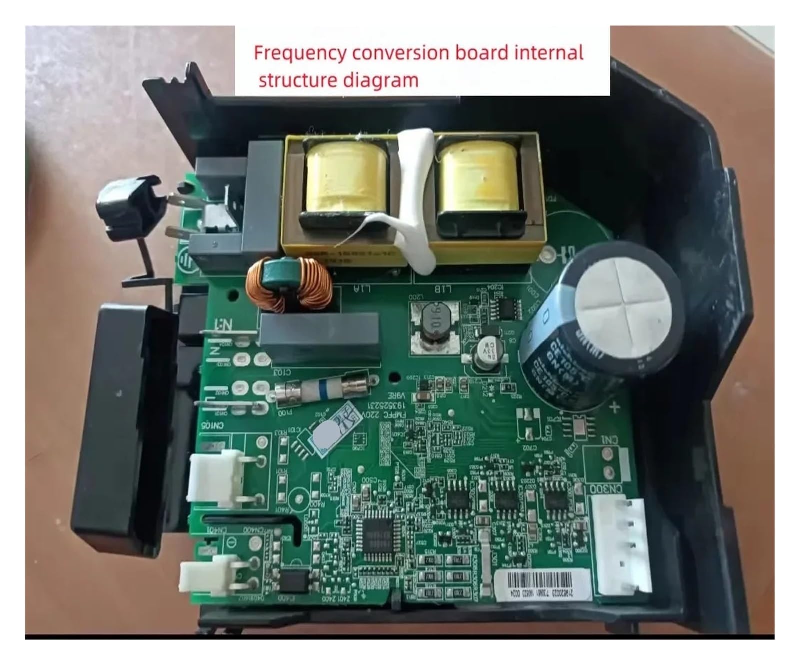 Carte de Conversion de fréquence de compresseur, Circuit imprimé de Commande, Compatible avec Embraco, FMX 2456 BN F 00 CF02D01