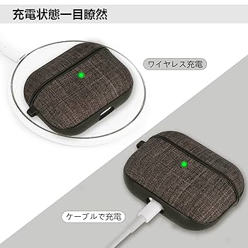 オススメ❣️V-MORO AirPods Pro ケース 軽量　透明　カラビナ付き Amazon | V-MORO AirPods Pro ケース (2022/2019)用 Airpods Pro