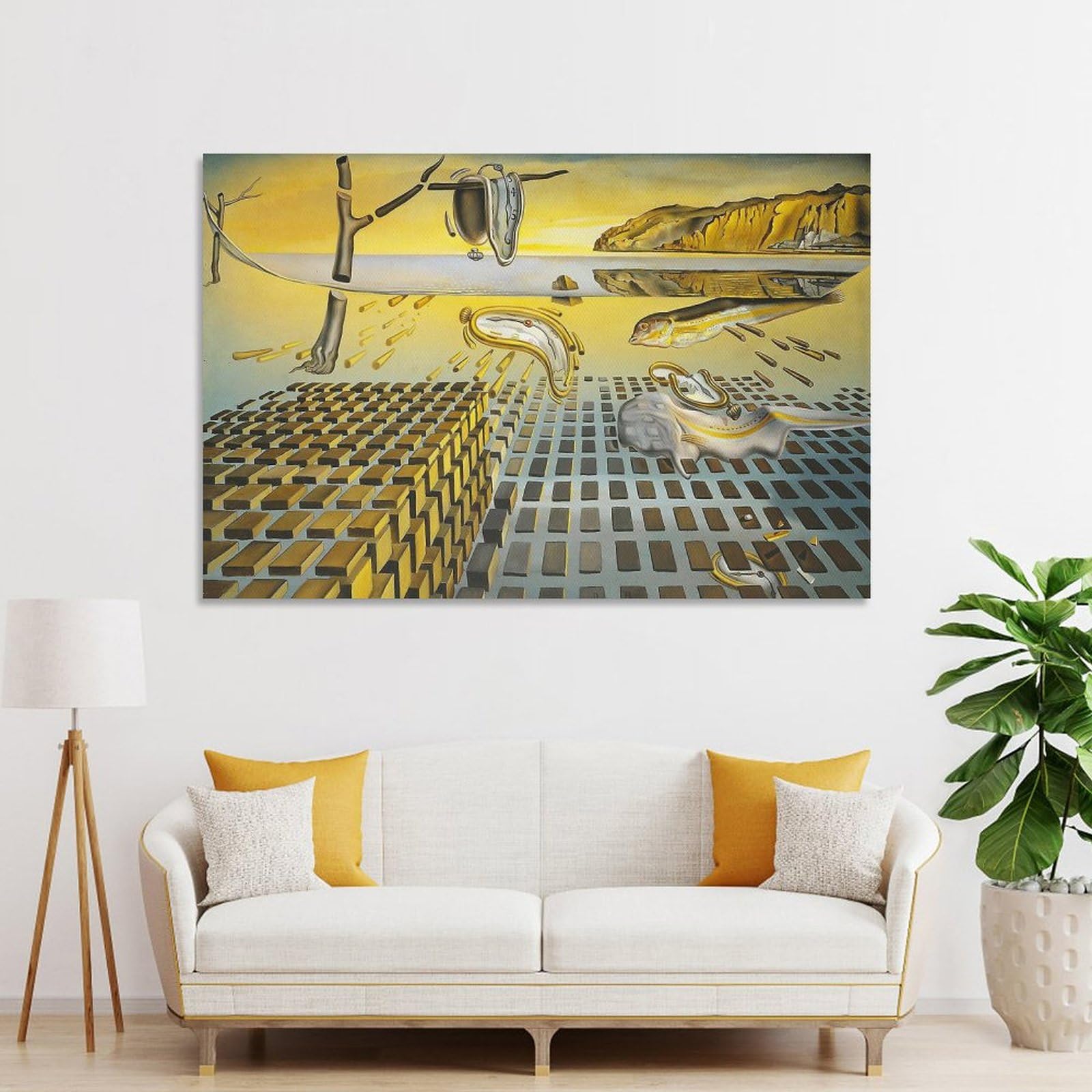 90s Salvador Dali サルバドール　ダリ　記憶の固執の崩壊 サルバドール・ダリ「記憶の固執の崩壊」 [4975805]のアート作品