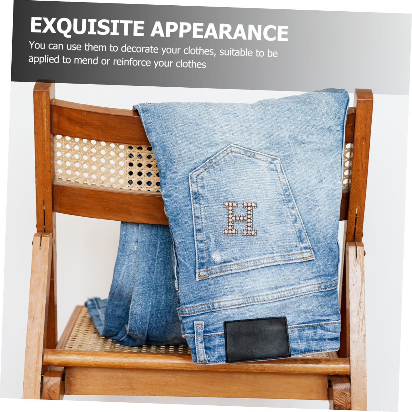 Housoutil 2 Set Toppe Termoadesive Con Strass Per Decorare Abbigliamento Borse E Scarpe Per Riparazioni E Progetti Fai Da Te 26 Pezzi*2