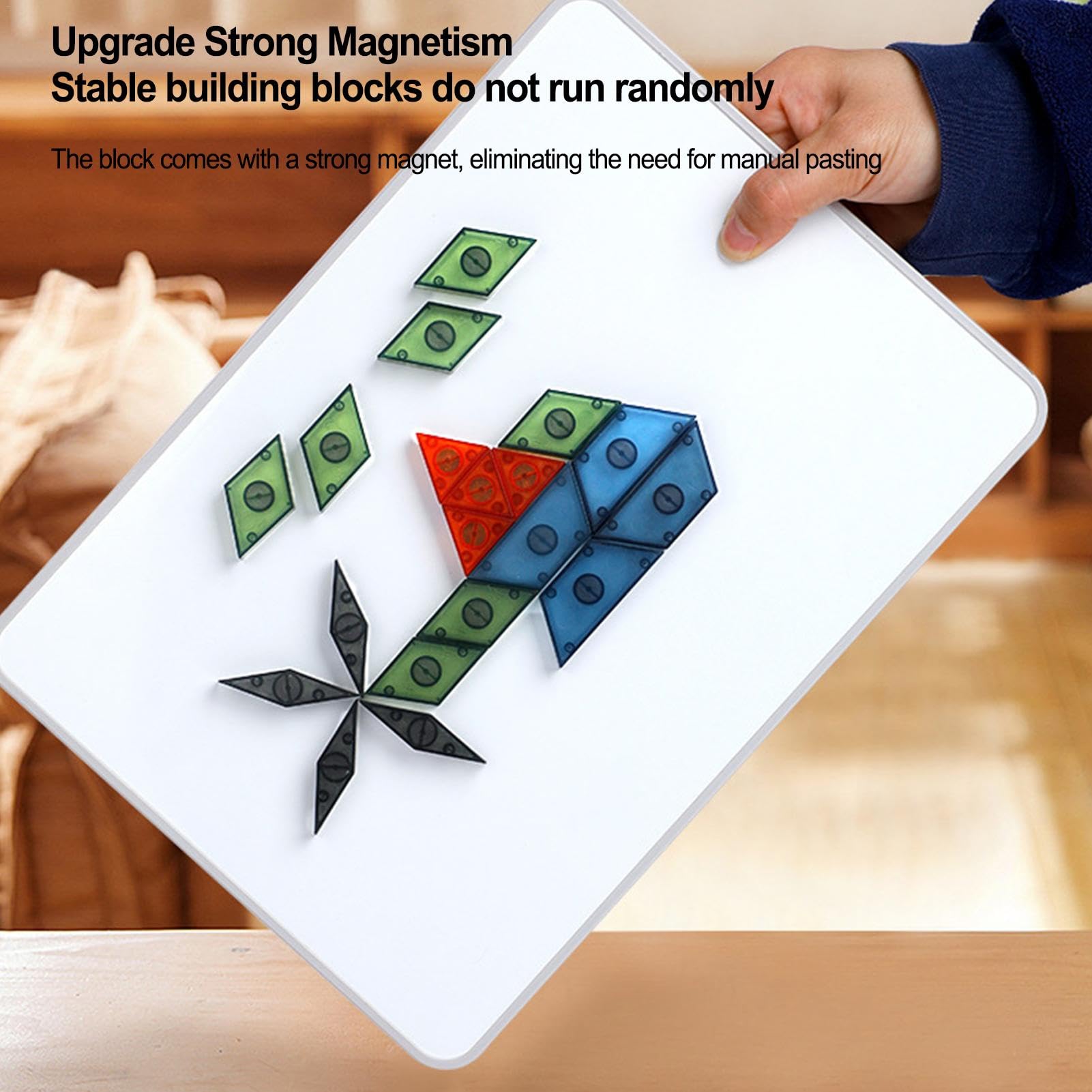 Bloques de magnéticos, Juego de geométrico