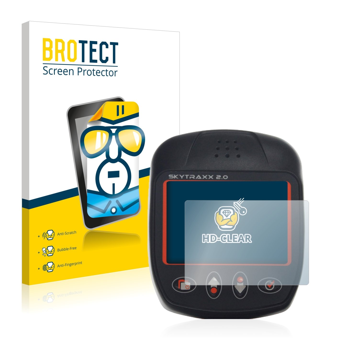 Brotect Pellicola Protettiva Per Garmin Descent G1 - 2 Pezzi, Anti
