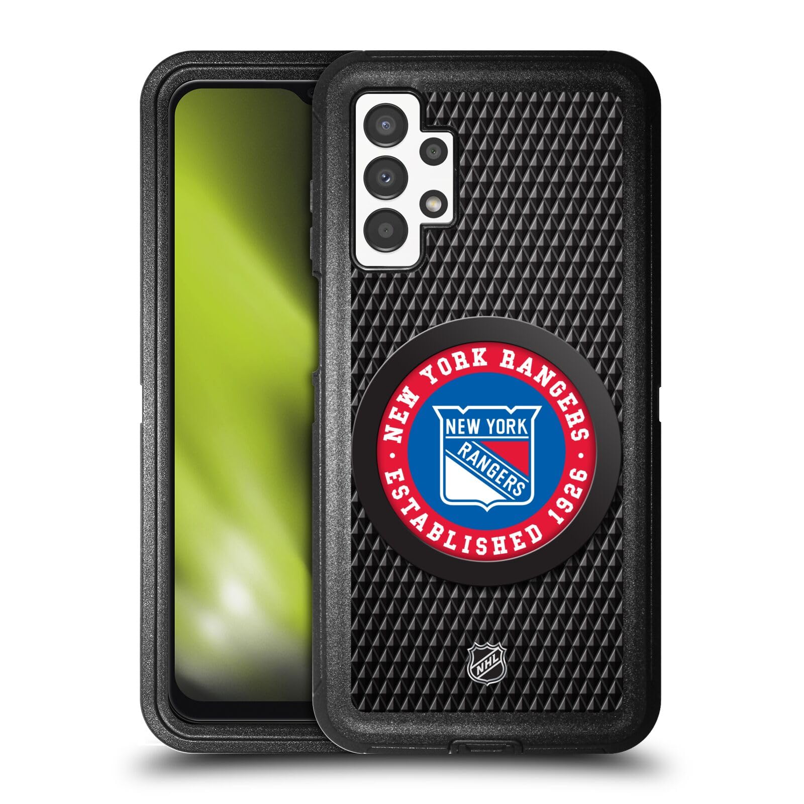 Coque blindée Galaxy A13 évite la casse avec style NHL Rangers - 8