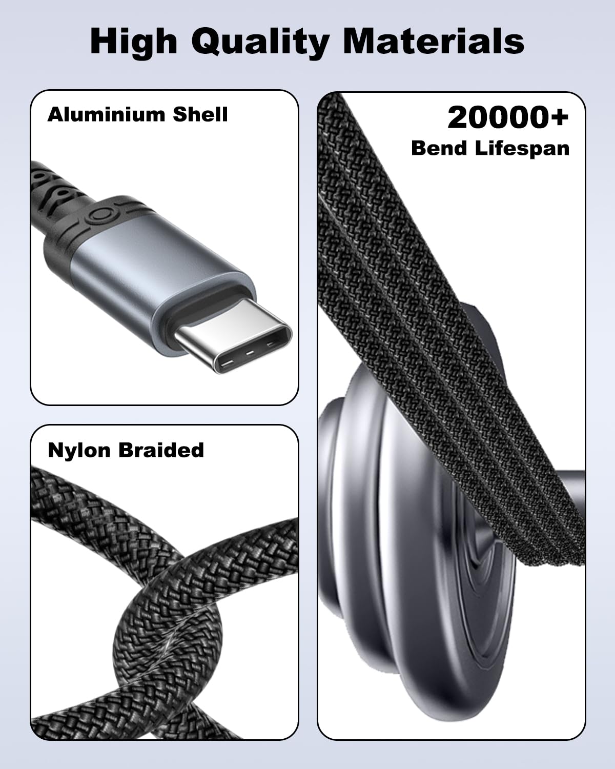 Câble USB C vers Jack 3.5mm 1M pour iPhone 16/15, Samsung S25 S24, Huawei, Xiaomi