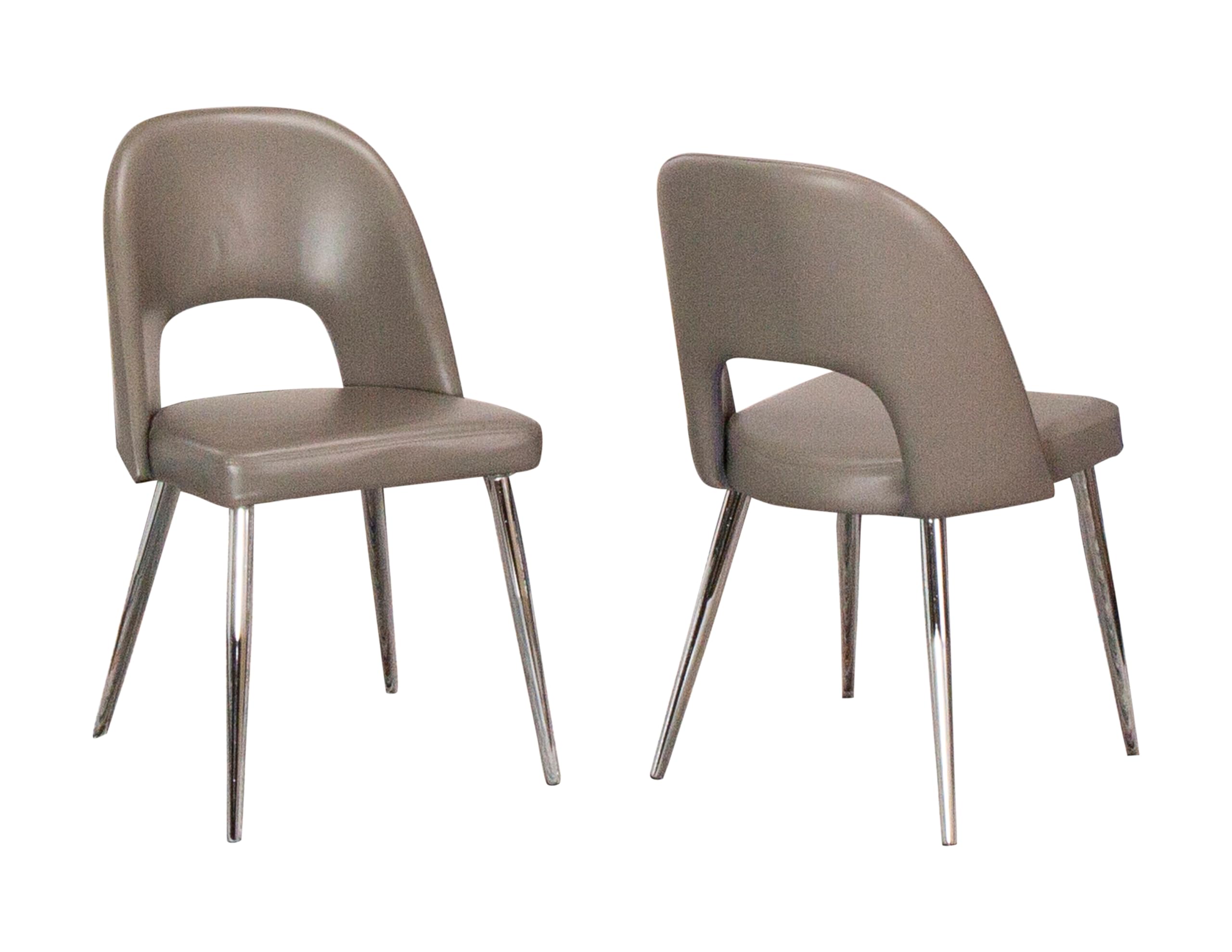 Amazon.com - Sunset Trading Mia Faux Leather Dining Chair