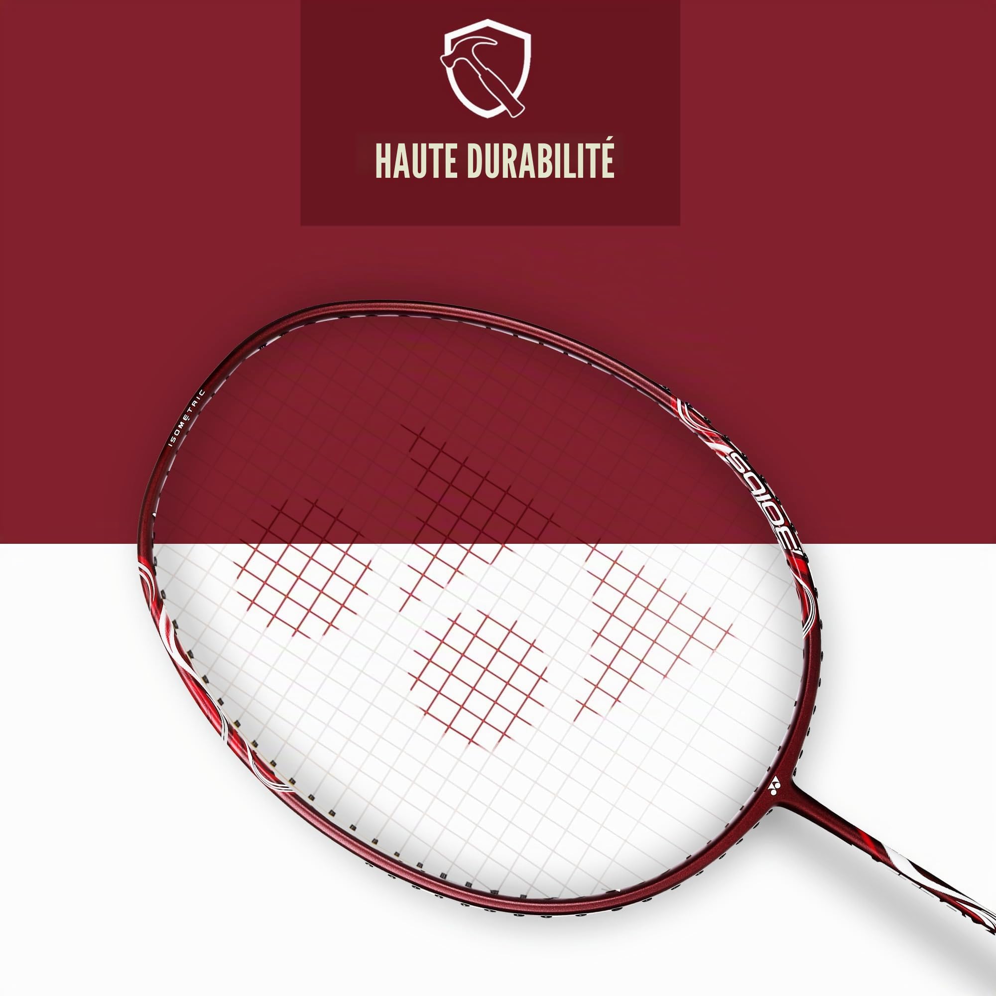 YONEX Raquette de Badminton à Cordes I-Series 5U G4 | Raquette de Badminton en Graphite pour Joueurs intermédiaires | Tension de 13,6 kg | Astrox Lite 37i, 43i, 45i Voltric Lite 35i, 40i, 47i