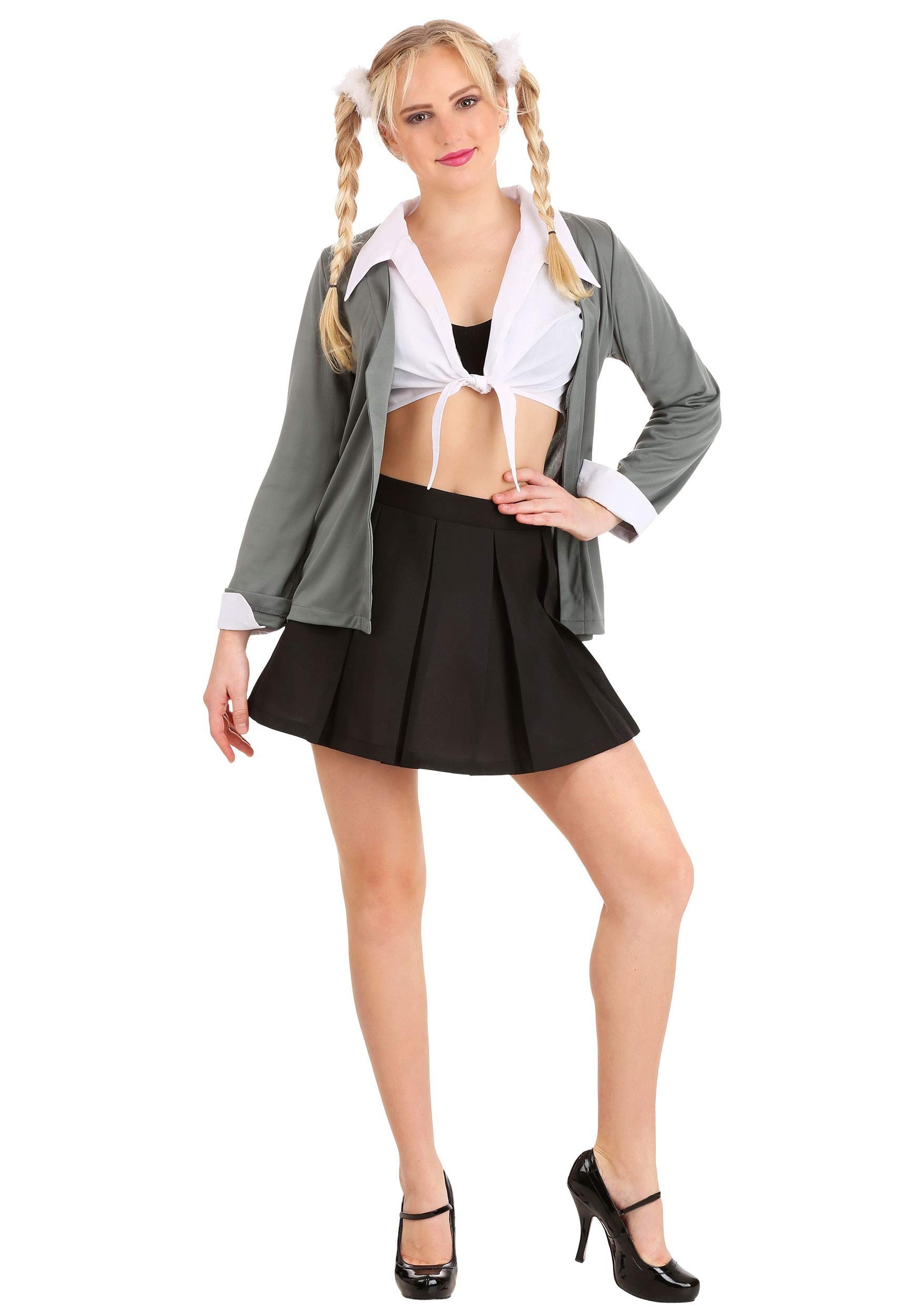 Fun Costumes Millennial Pop Star Costume for Women | Adult School Girl Music Video Halloween Outfit