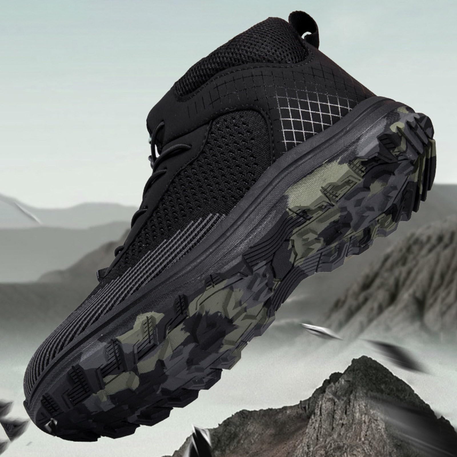 Zapatillas deportivas de malla para hombre, zapatillas ortopédicas