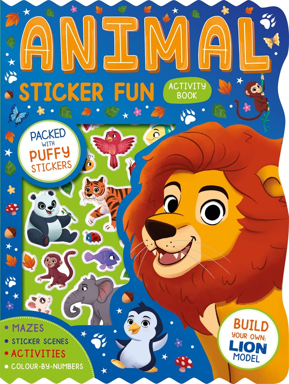 Animal Sticker Fun (Sticker and Activity Book)