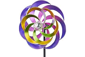 57 INCH STYLISH DECORATIVE WIND SPINNERS FOR YARD
