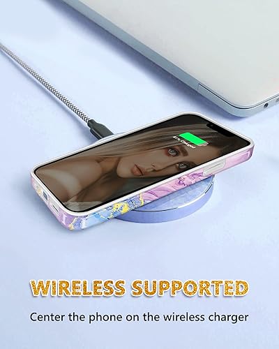 Miniatura 6 de JIAXIUFEN Funda diseñada para iPhone 11, diseño de mármol con purpurina dorada, a prueba de golpes, funda de silicona de goma suave, funda de