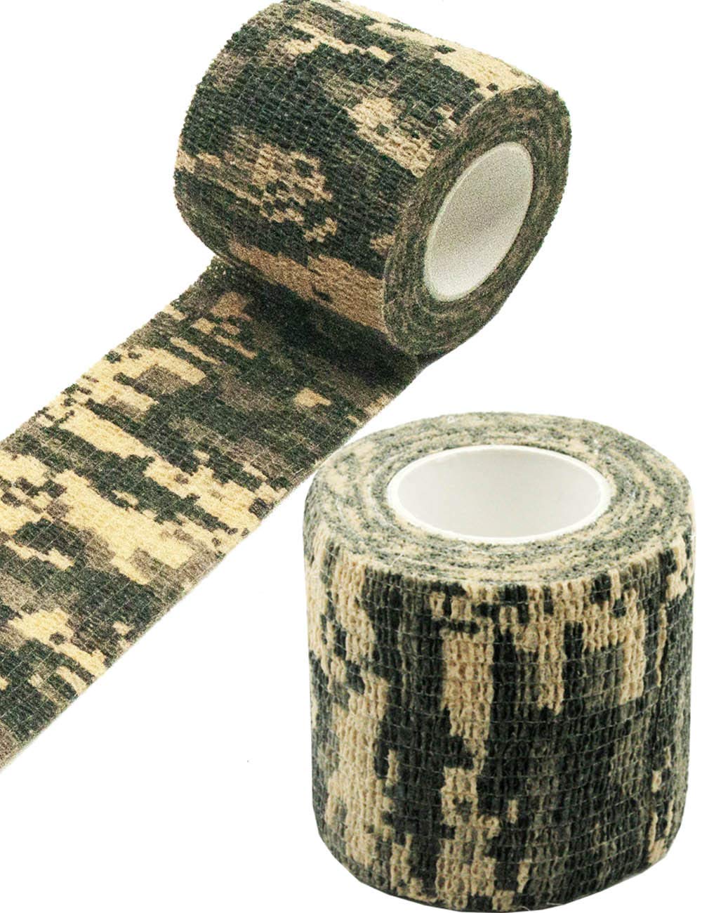 3 nastri mimetici mimetici, da caccia e tessuto, set da 3 pezzi, 4,5 m