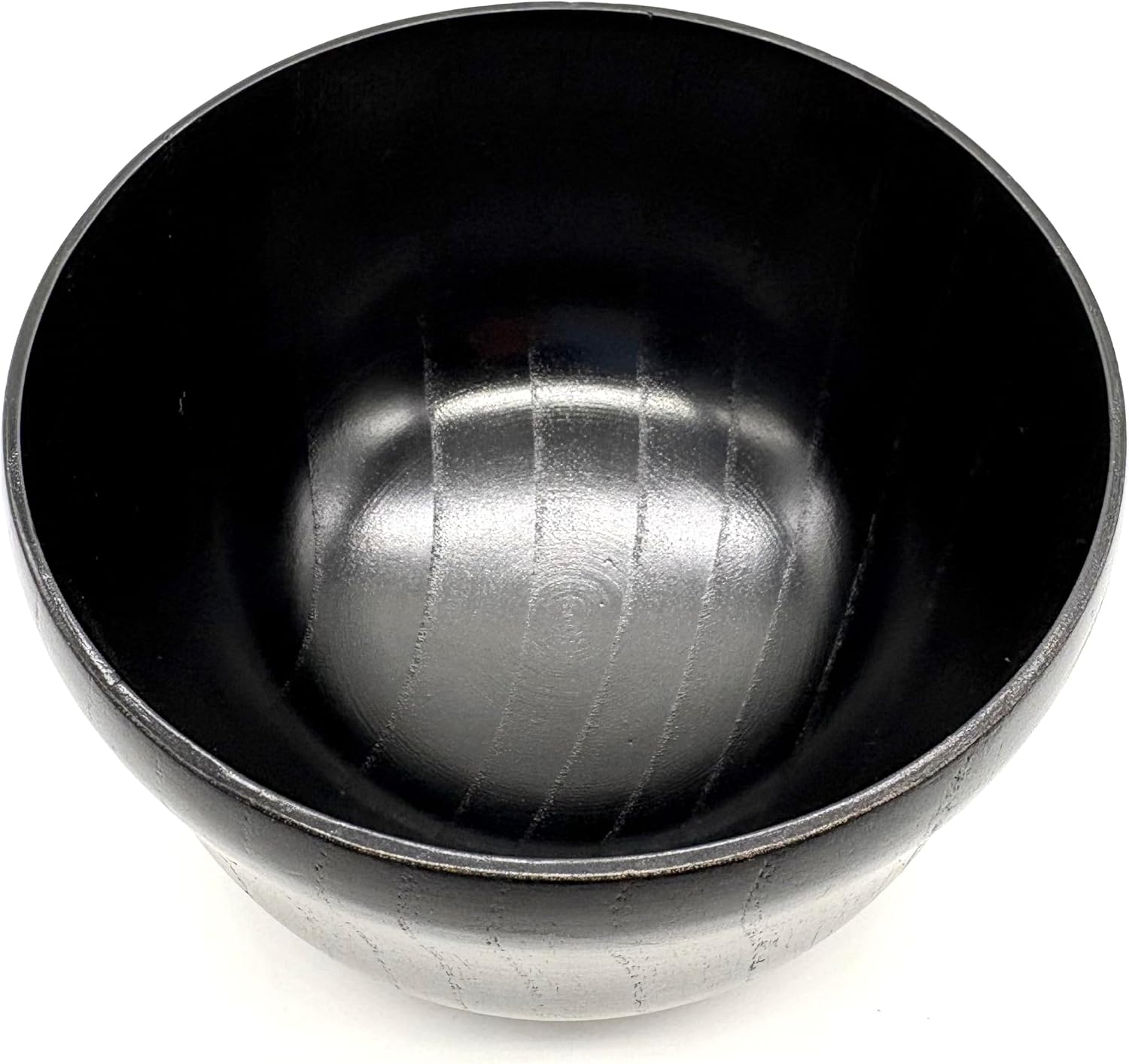 野口熊太郎茶園 Wooden Matcha Bowl, Dishwasher Safe, Lacquered Natural Wood, Nanoparticle Coating, About 5.7 fl oz, Smaller, Made in Japan