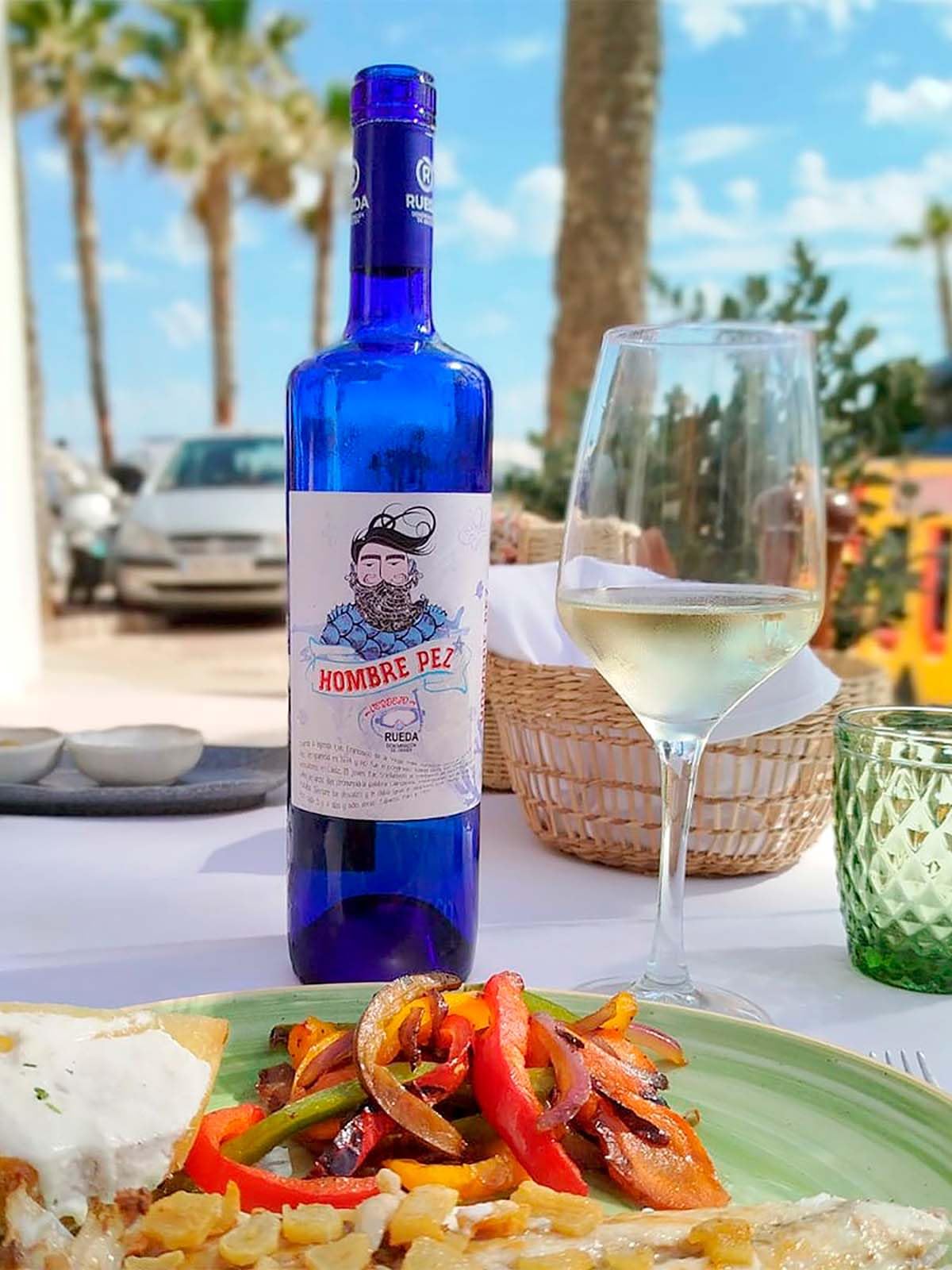 CUATRO RAYAS Hombre Pez Verdejo - Vino Blanco DO Rueda (6 Botellas x 750ml)