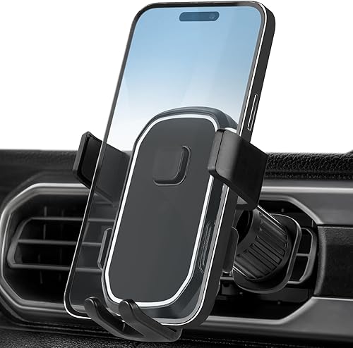 Miniatura 9 de Soporte de teléfono para ventilación de automóvil, soporte de teléfono para automóvil, clip de actualización de teléfono nunca se cae, soporte de