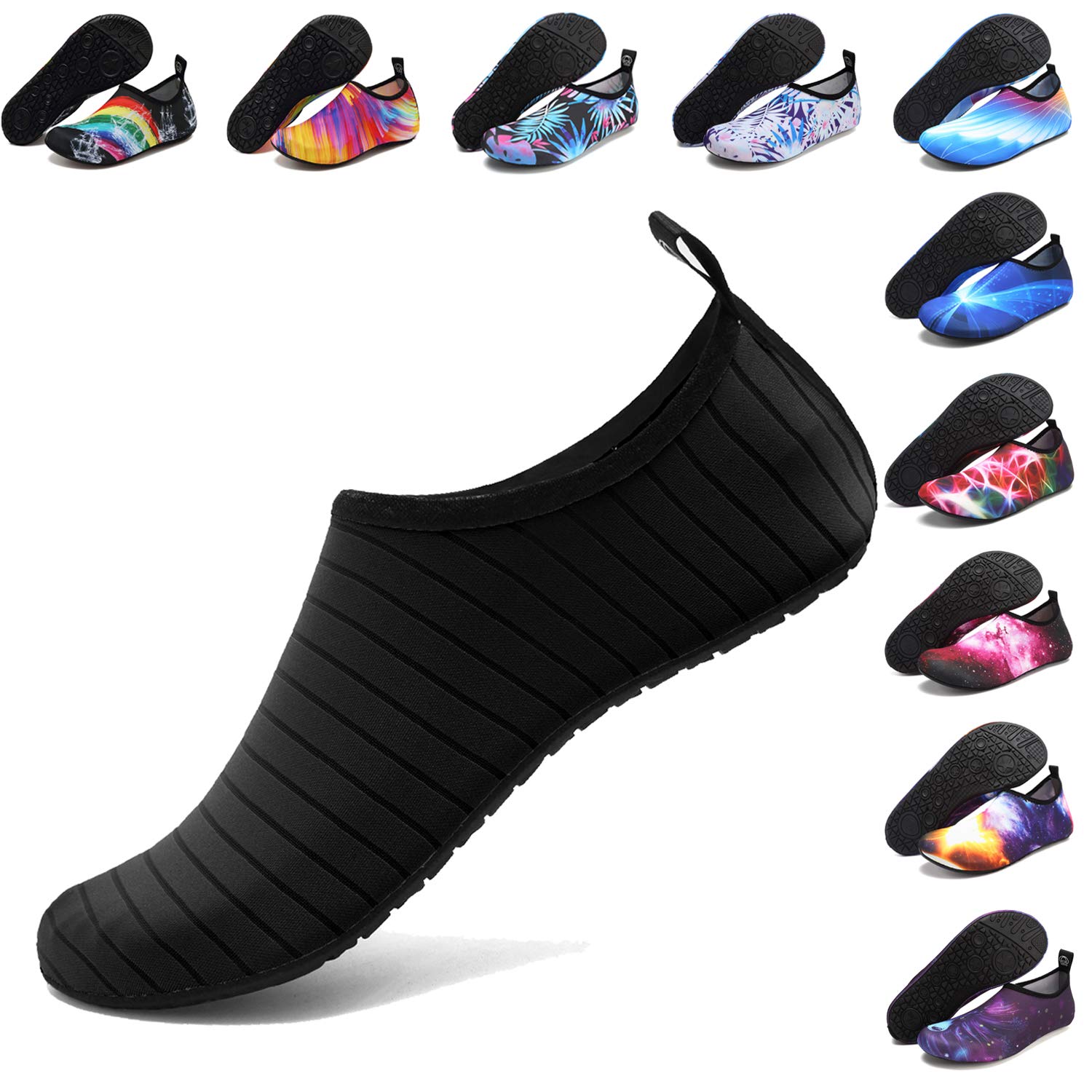 anluke water shoes barefoot aqua yoga socks quick-dry beach swim surf shoes for women men