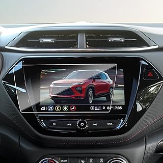 [Upgraded] for 2022 2022 Chevy Trailblazer Accessories, 2022 Trailblazer Screen Protector for 2021 2022 2022 20230Chevy Trailblazer Navigation Display 8 Inch Center Control Touchscreen Car Navigation Protector Films,2022 Chevy Tempered Glass Screen Protector Foils 2021 2022