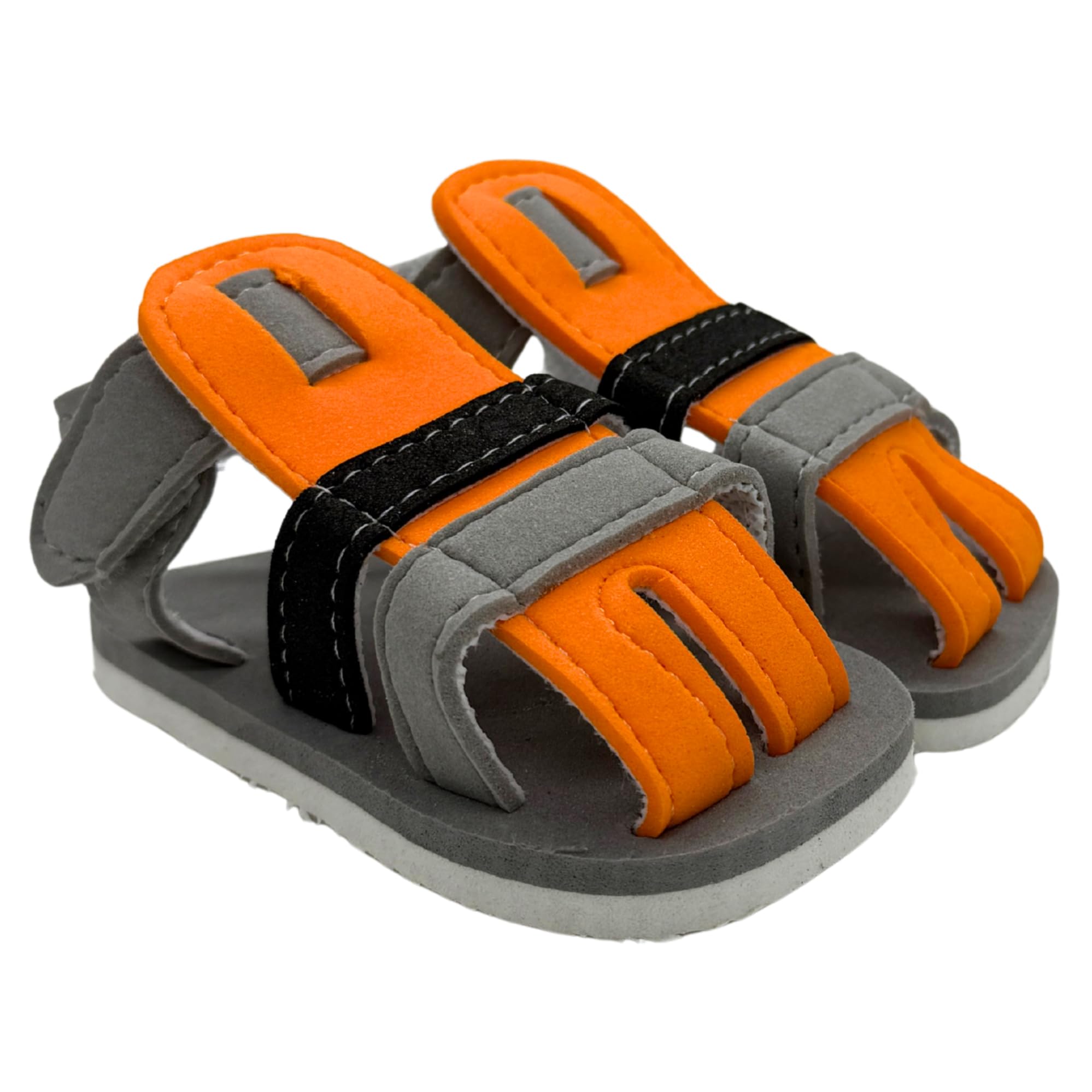 Summer Sandals for Babies 6 to 12 Months | Ultra Lightweight Soft Sole Sandals | Secure All Side Support with Adjustable Velcro Strap | Anti-Slip Baby Footwear for Daily & Casual Use-image-13