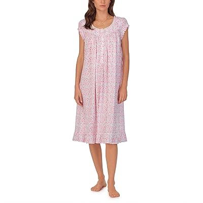Eileen West Cap Sleeve Knit Waltz Gown Women