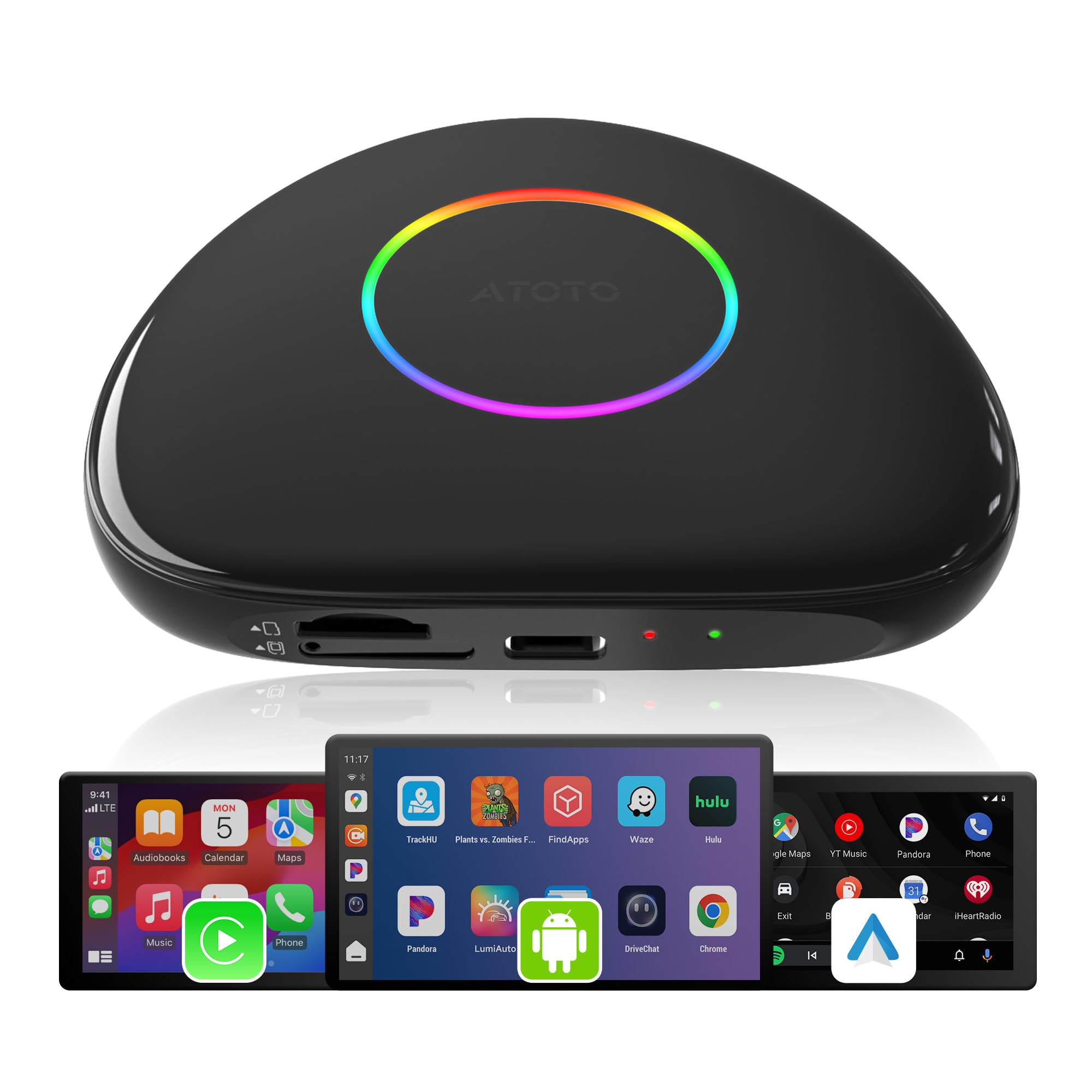 Amazon.co.jp: ATOTOOUT AI Box CarPlay、128GBモデル（RAM 8GB