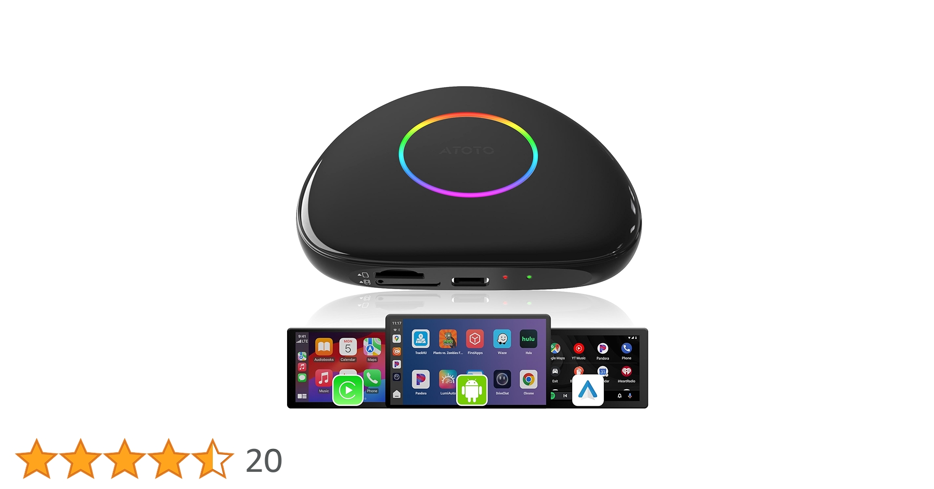 Amazon.co.jp: ATOTOOUT AI Box CarPlay、128GBモデル（RAM 8GB