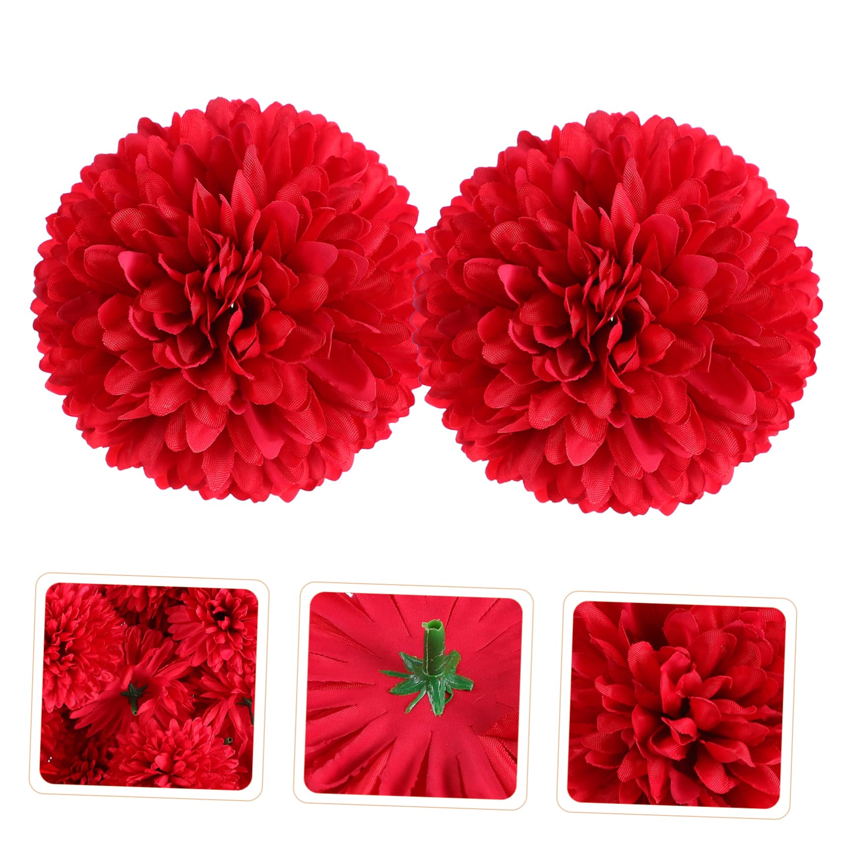 IMIKEYA 150 STK Simulation Melaleuca para Ramos buchones de Flores Artificial sztuczne kwiaty Wohnkultur Simulation Chrysanthemenblüte künstliche Chrysantheme Plastik