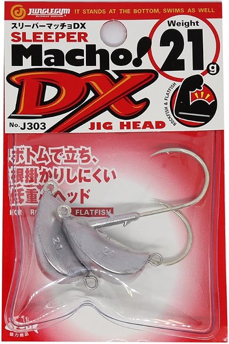 ジャングルジム Jungle Gym ジグヘッド J303 スリーパーマッチョdx 18g ジャングルジム Jungle Gym スポーツ アウトドア Amazon