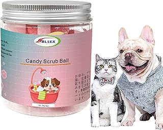 sais bombas banho para animais estimação | Banho Pet Sal Bola Fizzies Bombas Banho,Bolas escovadas sais banho para animais estimação, suprimentos hidratantes e Aitong