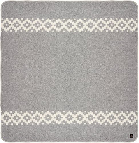 Miniatura 58 de Manta gruesa de lana de alpaca pesada para acampar al aire libre en interiores, mantas suaves de lana de alpaca peruana que vienen en diseño étnico