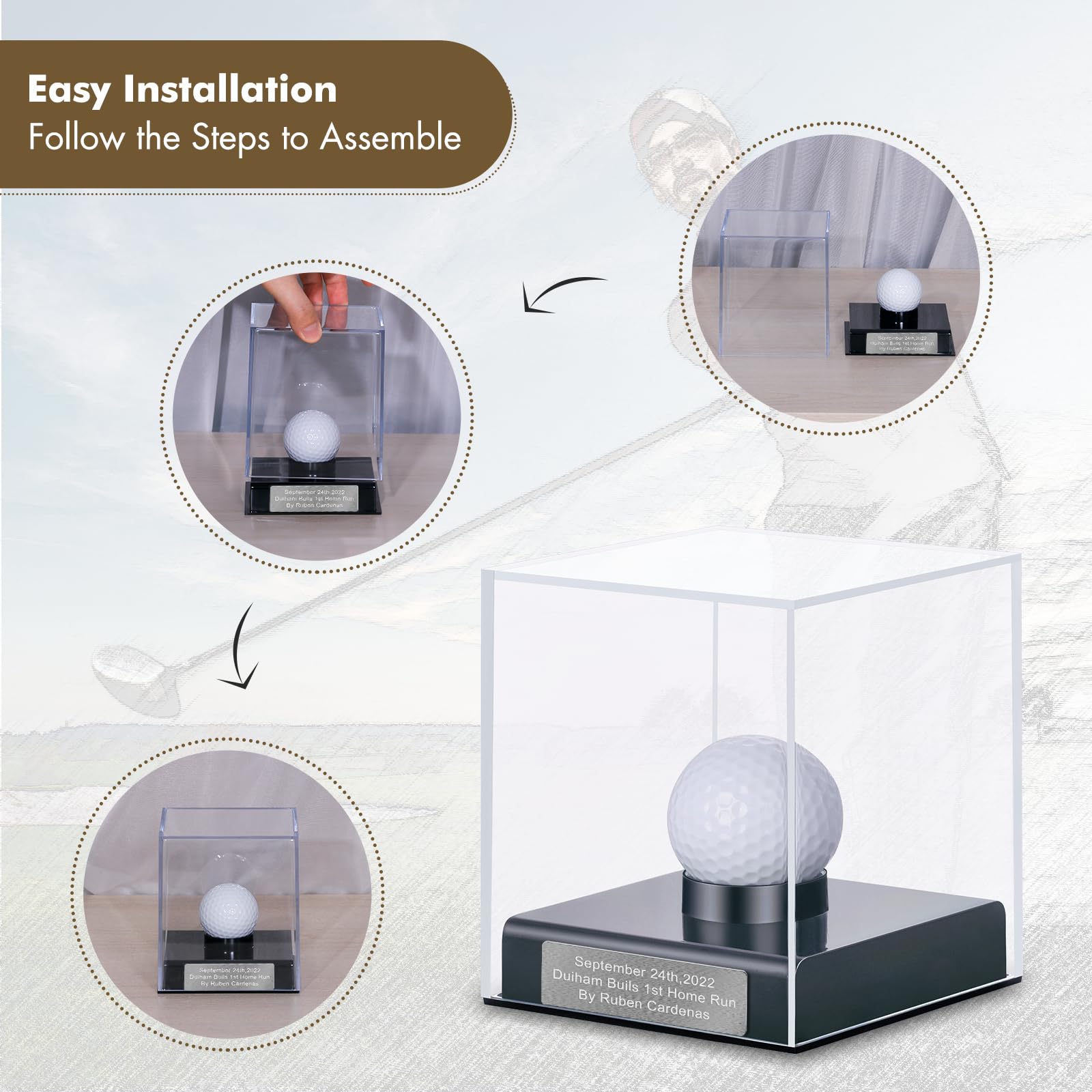 sfDisplay.com,LLC. WWE WWF Wrestling Championship Adult Size Belt Display CASE Frame Cabinet Box 64