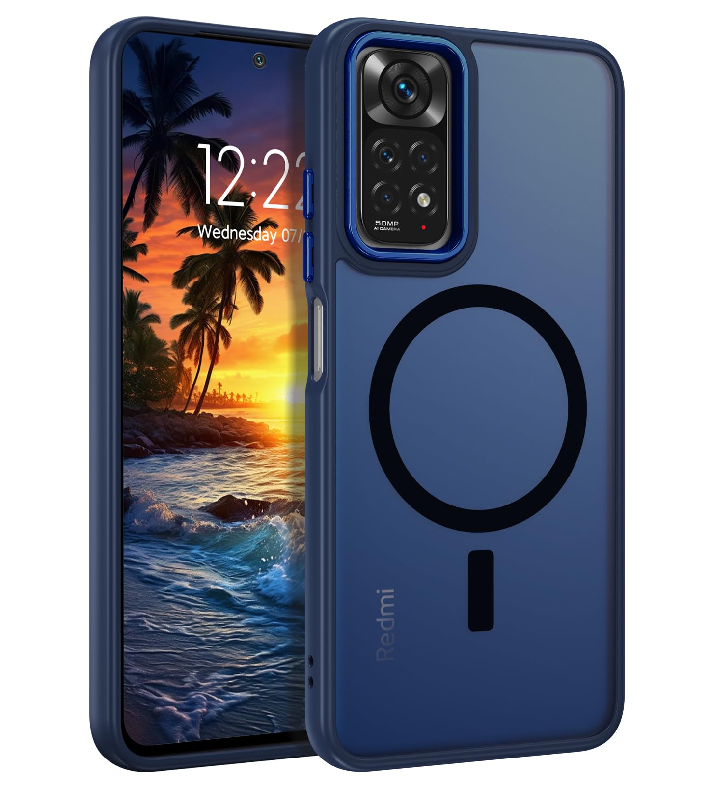 Realme Note 50 Custodia Antiurto Con Anello E Vetro Temperato Per - Foto 7