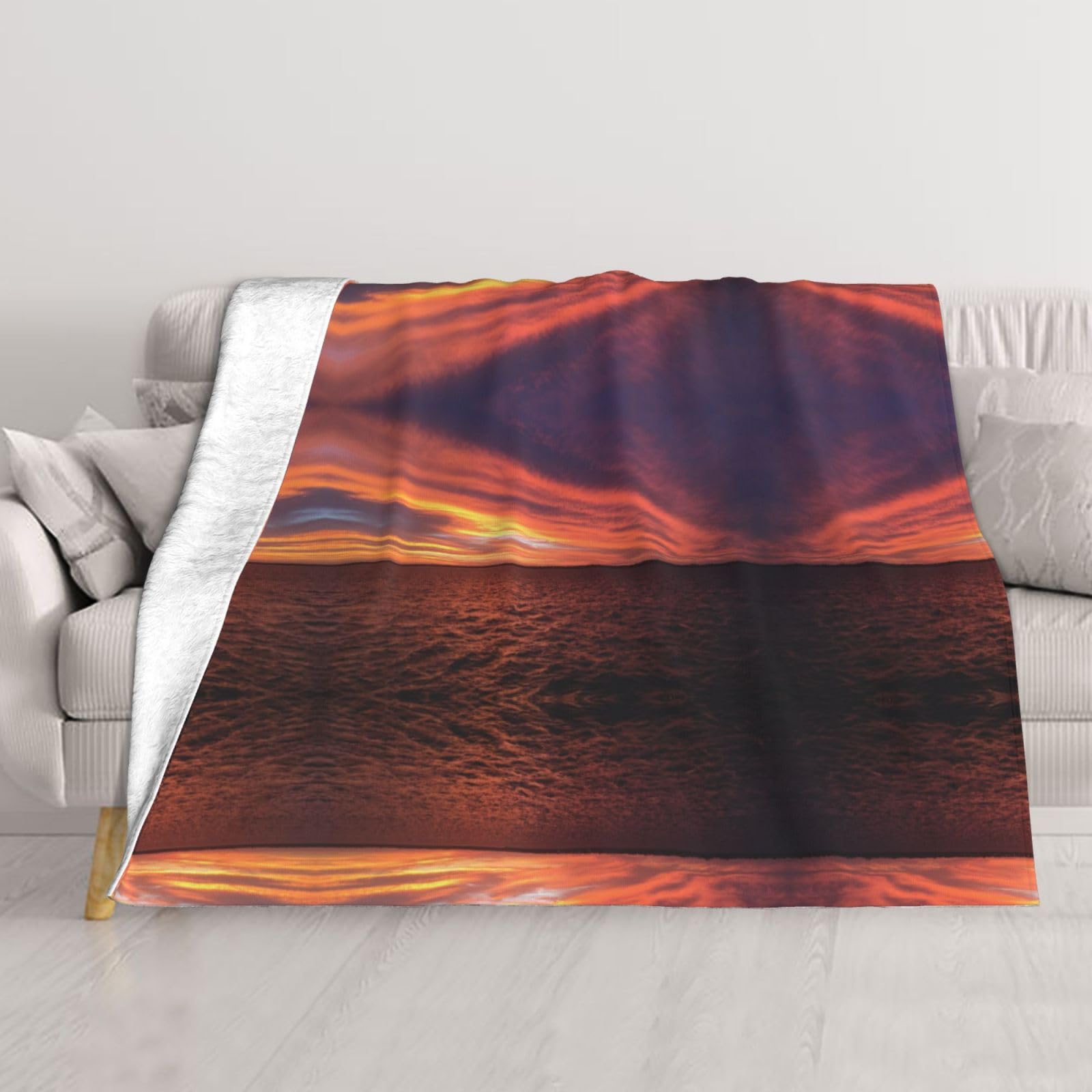 Plaid en flanelle douce Hervey Bay couverture idéale pour vos soirées cinéma au salon