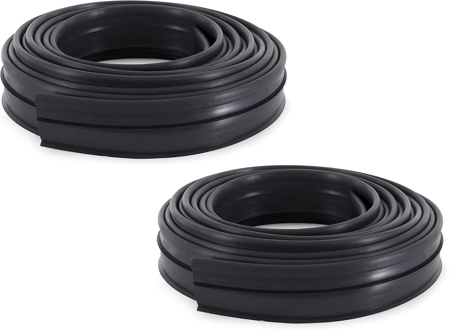 Suncast Professional Grade Dig in 60 Foot Landscape Edging Roll, Black (2 Pack)