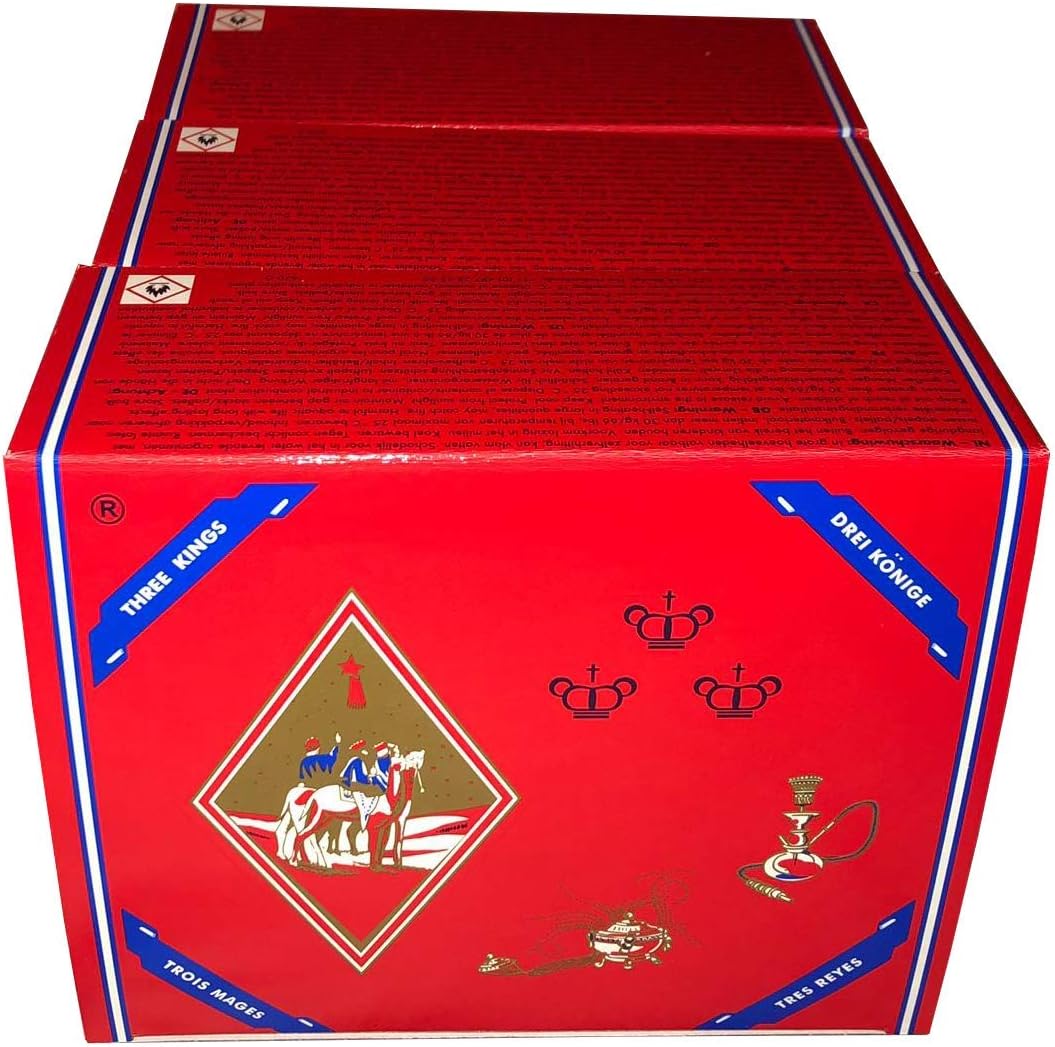 33 mm Premium Hookah Incense Charcoal Coals (3) Boxes, Total 300 Coals