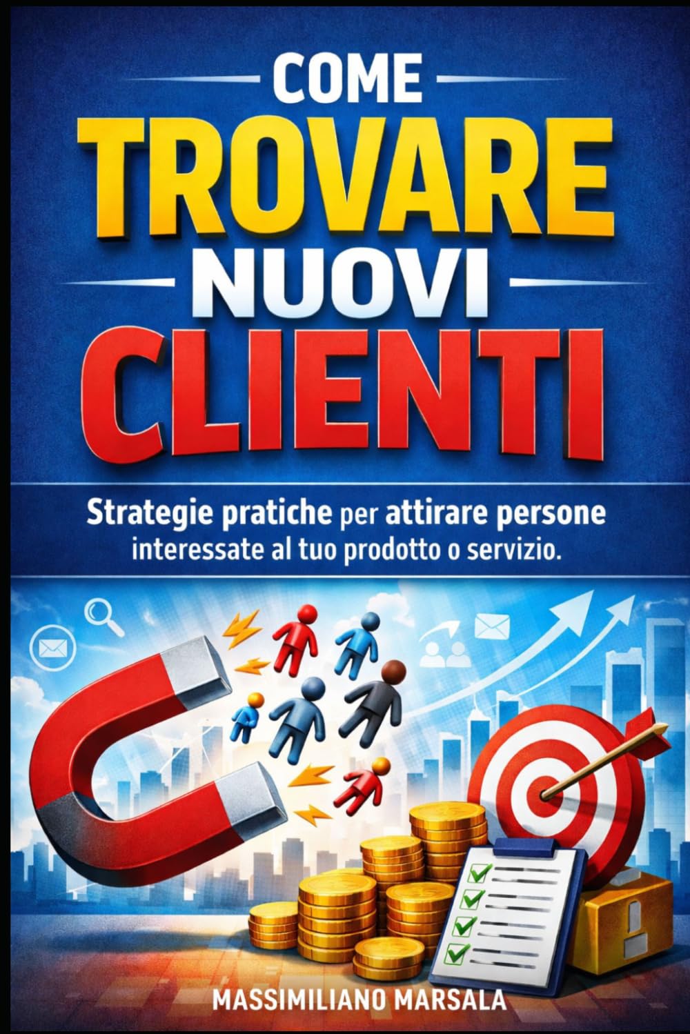 COME TROVARE NUOVI CLIENTI. Strategie pratiche per attirare persone interessate al tuo prodotto o servizio. (RICCHEZZA VERA)