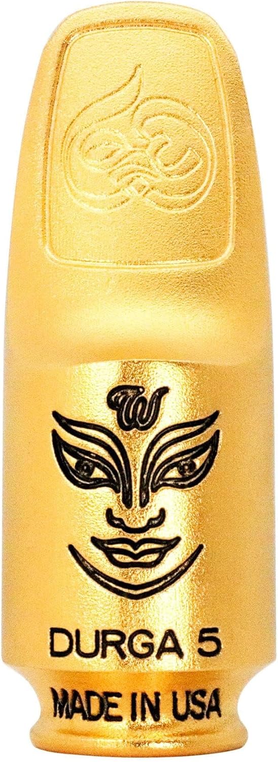 Theo Wanne DURGA 5 Soprano Saxophone Mouthpiece – Long-Step Baffle - Versatile - Great for Jazz, R&B, Rock & Roll, Softer Music - Sweet, Sensual Tone - Medium-Stadium-Chamber