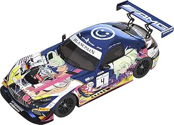 プロメア 1/18#4 Mercedes-AMG Team Black Falcon 2019 SPA24H ver. 1/18スケール レジン製 塗装済み完成品ミニカー