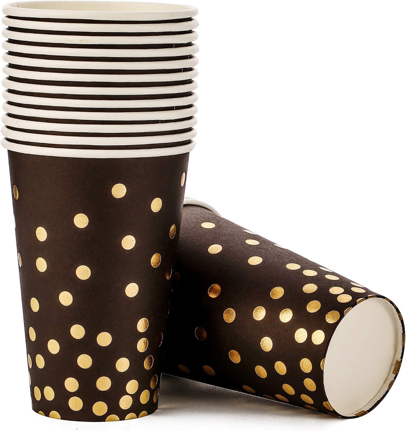 Bеѕt Sеllеr Black and Gold Party Supplies 200PCS Disposable Paper Plate Cup Napkin Set Includes 9Paper Plates, 7Paper Plates, 12oz Cups and Napkins, for Graduation, Birthday and Cocktail Party, Serves 50 Bеѕt Cуbеr Dеаlѕ 🔥 Black and Gold Party Supplies 200PCS Disposable Paper Plate Cup Napkin Set Includes 9Paper Plates, 7Paper Plates, 12oz Cups and Napkins, for Graduation, Birthday and Cocktail Party, Serves 50