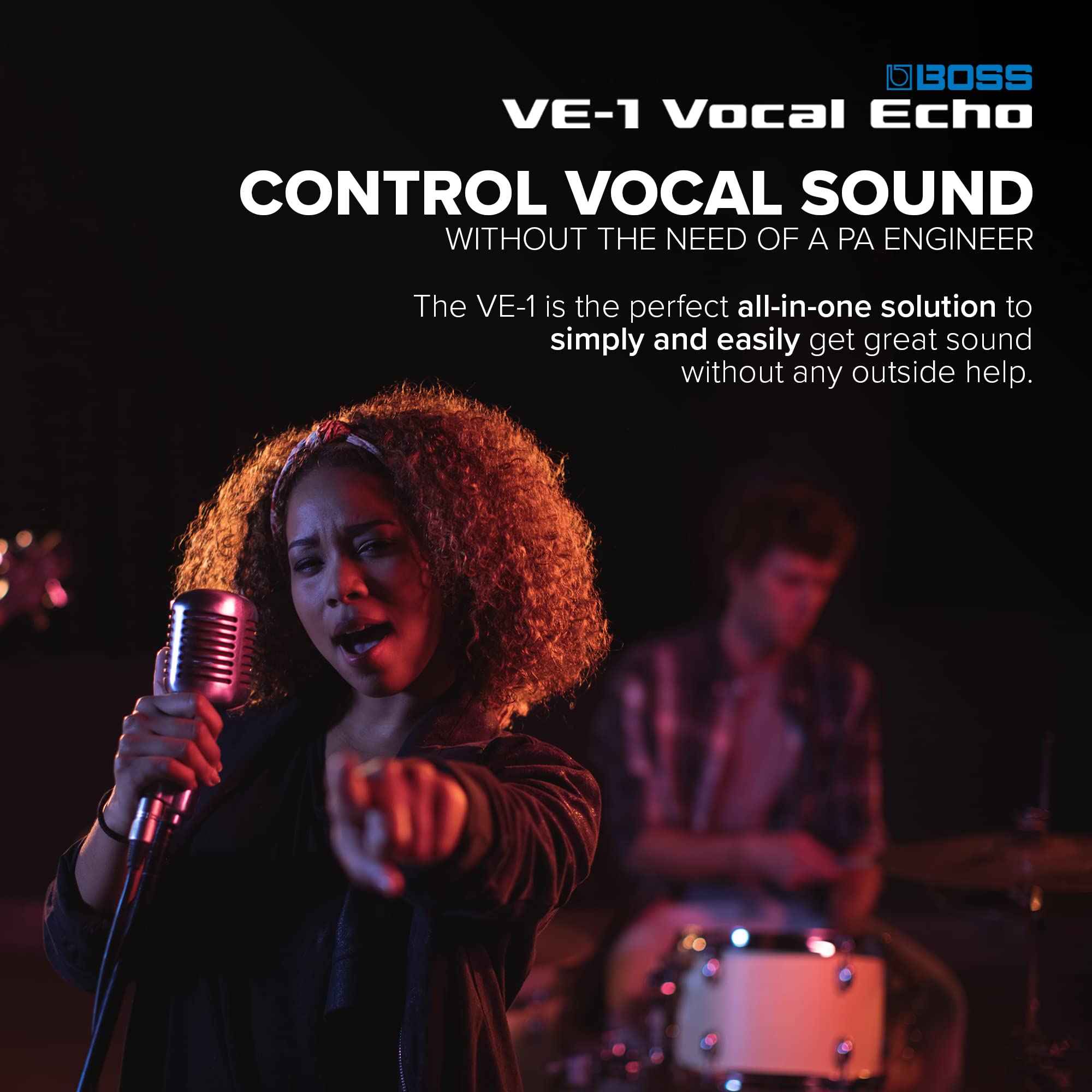 Amazon.com: Boss VE-1 Vocal Echo : Musical Instruments