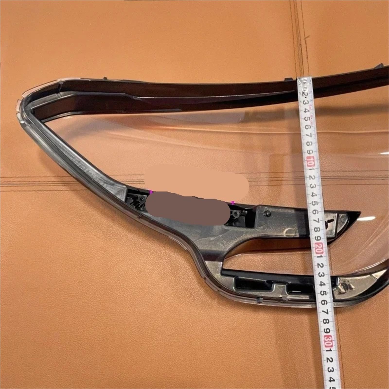 Compatibile for Renault Clio 5 2019 sostituzione lente faro for auto faro guscio copertura faro vetro faro(Right Hand Drive)