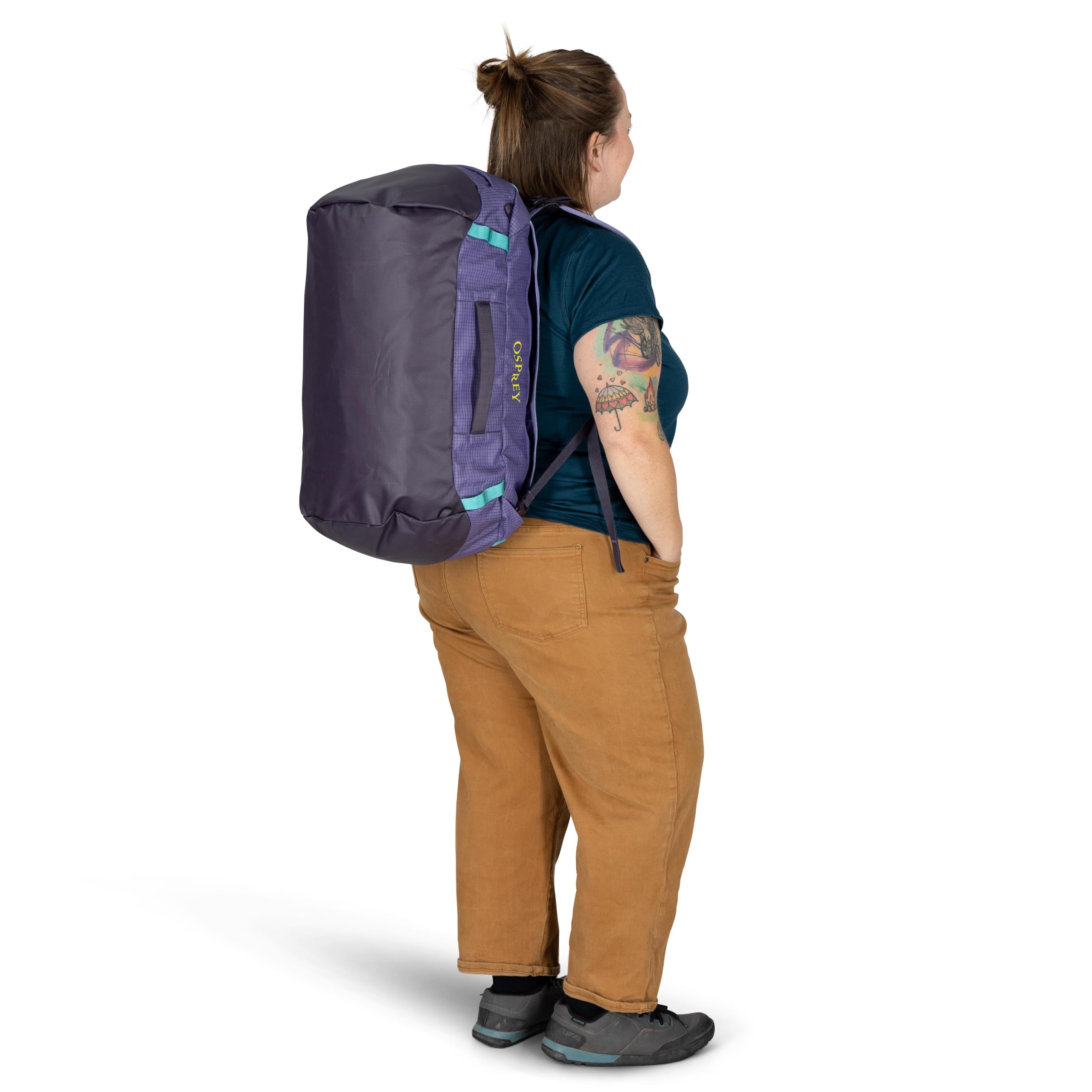 Osprey Europe Transporter 40 Muleton, Unisex-Dorosły, Czerwona Góra, Jeden rozmiar