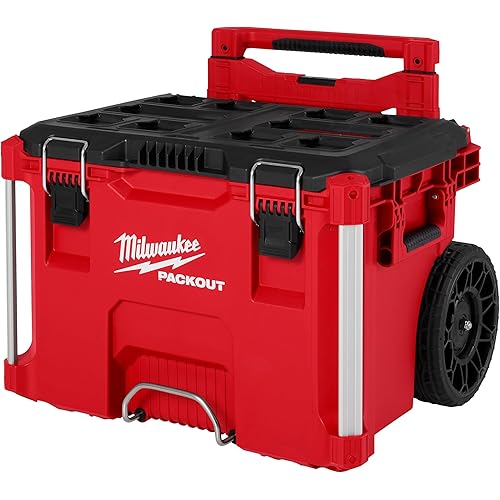 Milwaukee Electric - PACKOUT 10 Compact Portable Tool Box with ADJUSTA