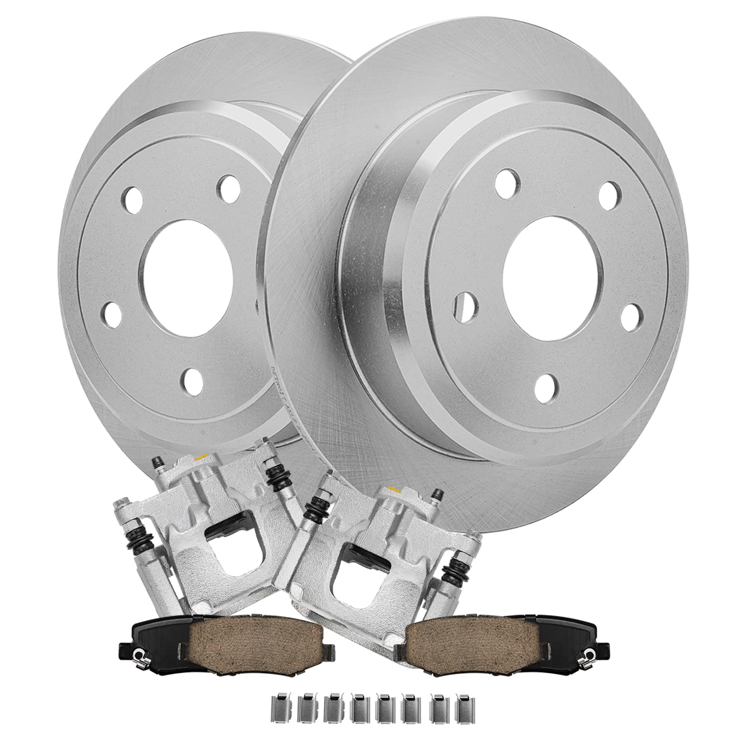 Detroit Axle - Rear Brake Kit for 2007-2017 Jeep Wrangler 2018 Wrangler JK