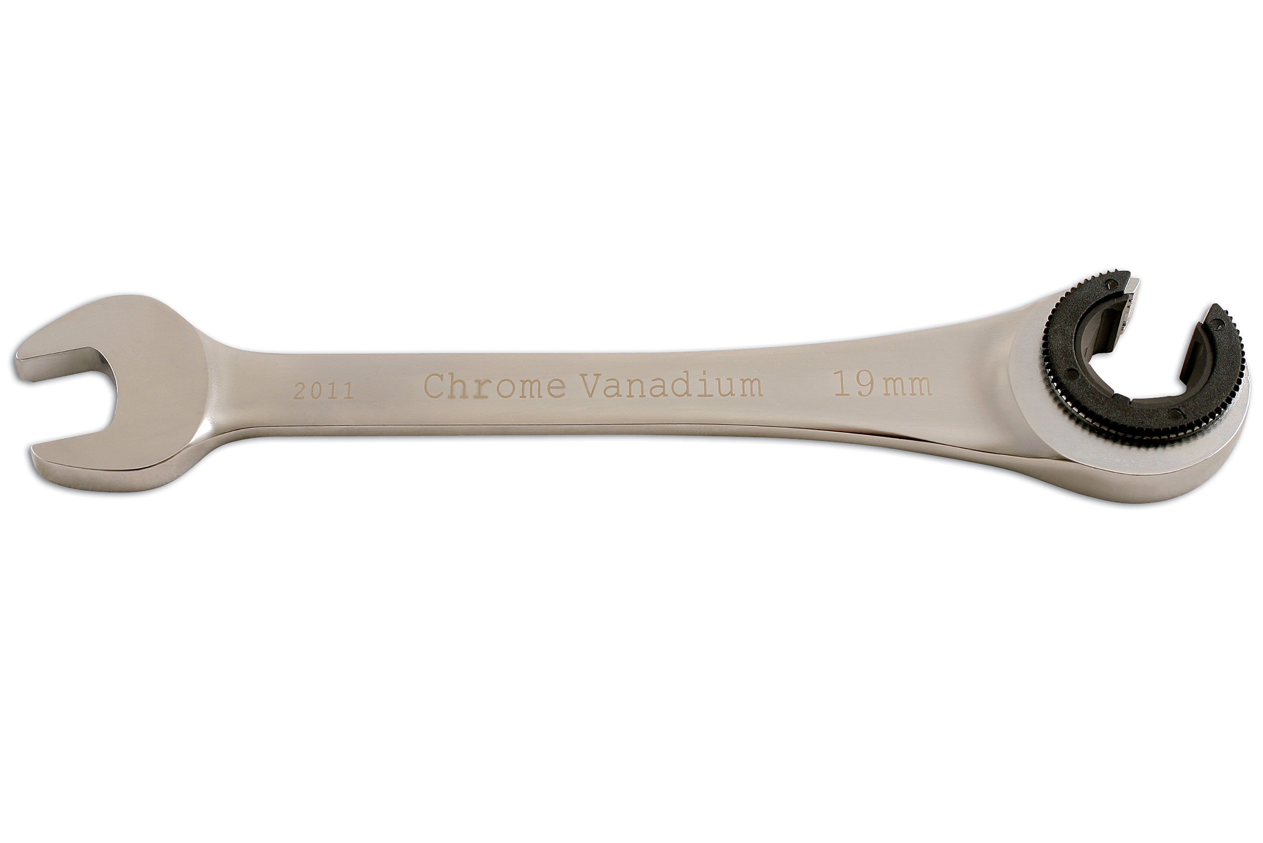 Laser - 4905 Ratchet Flare Nut Wrench 19mm