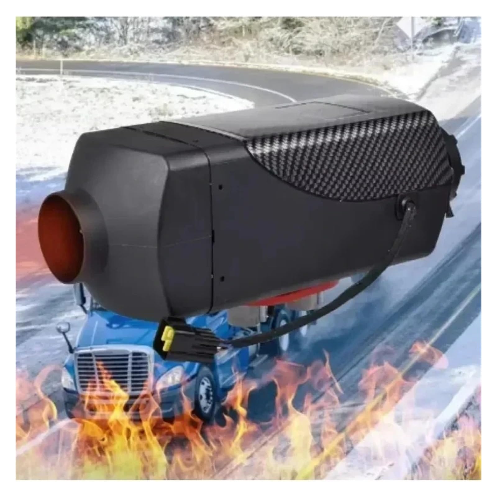 Nagrzewnica Powietrza Diesel 12V/24V 5kW Z Pilotem Zdalnego Sterowania Ogrzewanie Postojowe Do Samochodu Kempingowego, Przyczepy Kempingowej, Vana, Łodzi Łatwy w instalacji