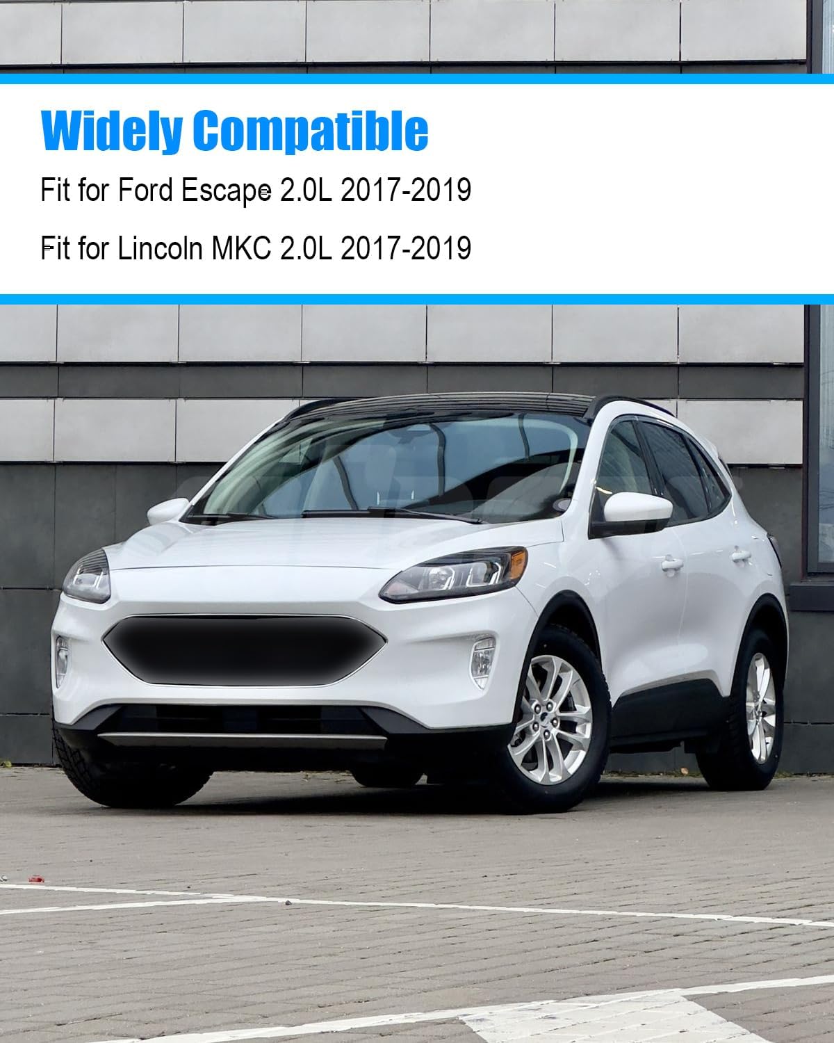 Engine Intake Hose GV6Z-9B659-A Compatible with Ford Escape Lincoln MKC 2.0L 2017 2018 2019, Intake Tube for Proper Airflow and Sealed Fit Replace GV6Z9B659A Restore Engine Performance