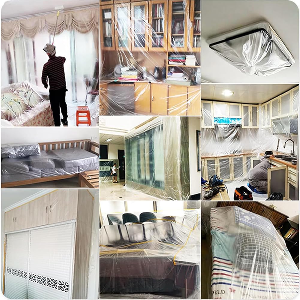 Newly Formed Shielding Film, Japanese Paper, car Material, Furniture Cover, Base Plate, Protective Film, 3.2m White (White 4.0m)